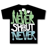 NEVER SHOUT NEVER - Trees - Black T-shirt