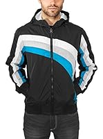 Urban Classics Chaqueta (Negro / Gris / Turquesa)