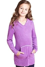Cotton Rich Towelling Cover-Up Sweatshirt