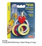 HAGEN PLASTIC HEART RINGS