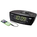Timex Large Display Alarm Clock Radio with MP3 Line-in - Black (T227BQ)
