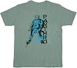 Thundercats Panthro Splat Silver T-shirt Tee