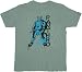 Thundercats Panthro Splat Silver T-shirt Tee