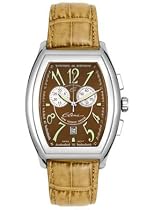 Midsize New Yorker Grand Chronograph Beige Leather