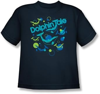 Dolphin Tale Bubbles T Shirt Boys Short-Sleeve T-Shirt