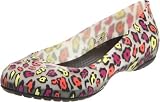 Crocs Women's Carlisa Leopard Ballet Flat