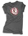 St. Louis Cardinals Women's Cooperstown Grey Tri-Blend 'Circle Logo' Tunic Length T-Shirt