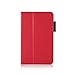 Case for Fire HD 6 - Elsse Premium Folio Case with Stand for Fire HD 6 (Oct, 2014 Release) - Red