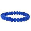 10mm Rondell Stretch Bracelet - Blue Quartz