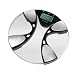 Kitchen & Housewares : Escali Metallic Body Fat and Body Water Scale