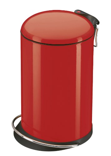 Hailo 0516-530 Design Tret-Abfallsammler Trento® TOPdesign 16, rot
