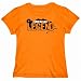 T-Shirt Woman Orange " Indonesian Legend / Funk " Indonesia Country Large