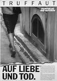 Auf Liebe und Tod - Truffaut - Film Movie Kino Poster