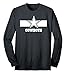 Men's Dallas Cowboy Long Sleeves T Shirt, NFL Football T-shirt