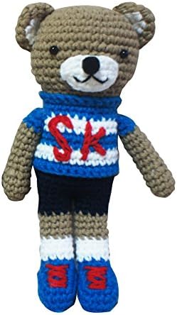 iHanco Spring Campus Bear Couple Knitting DIY Kit Boy