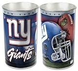 New York Giants NFL Tapered Wastebasket (15 Height)