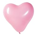 Heart-Shaped Balloons - Pink (50 pk.)