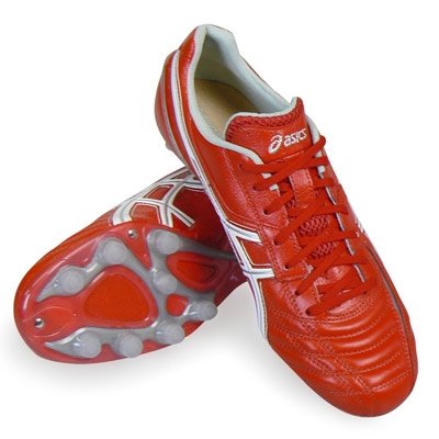 アシックス(asics) DS ライト ジェニオ 2　レッド×ホワイト　アシックス サッカースパイク