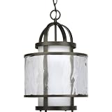 Progress Lighting P3701-20 1-Light Bay Court Foyer Fixture, Antique Bronze