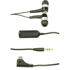 Samsung Premium Stereo Headset (schwarz) f�r Samsung B3310 / B7620 Armani / M7500 Armani / M8910 Pixon12 / S5600 / S7220 / S7350 / S7550 / S8300 -inkl. Trendline24 Transportbeutel