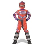 Motocross Rider Costume: Boy's Size 7-8