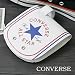 財布 コンバース オールスター CONVERSE ALL STAR 白ホワイト<br>【％OFF】【メンズ】【サイフ】【さいふ】【レザー 牛革】【紳士用 ブランド】 二つ折り saifu ☆s-436☆