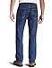 Wrangler Men's Regular Fit Jeans, Dark Denim, 34W x 32L