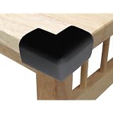 Kidkusion Toddler Corner Kushions Black - 8 Pack by KidKusion