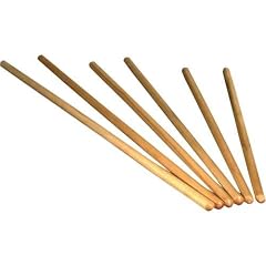 Turnstab aus Holz, � 2,4 cm x 100 cm, natur, lackiert
