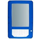 AMAZON KINDLE 2 Soft BLUE SILICONE Skin Sleeve Cover Case