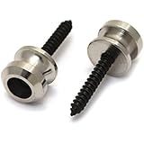 Schaller Replacement Guitar Strap Lock Buttons (2) Nickel