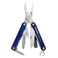 Leatherman 831192 Squirt PS4 Blue Keychain Tool with Plier