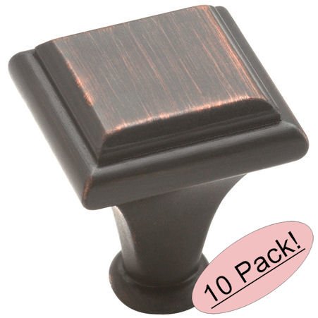 Amerock BP26131-ORB Manor Oil Rubbed Bronze Cabinet Knob - 10 Pack