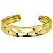 10k Yellow Gold Diamond Cut Band Toe Ring