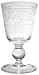 Kitchen & Housewares : Signature Housewares Faustina 8-Ounce Wine/Water Glasses, Clear, Set of 4