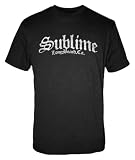 FEA Men's Sublime Stamp Logo Mens Tee,Black,Large