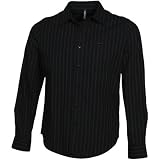 RVCA Blender Long Sleeve Button-Up Shirt - Black