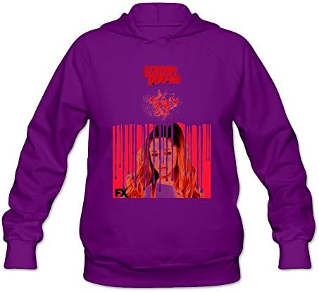 BOAO Lady Scream Queens Hoodie Purple XXL