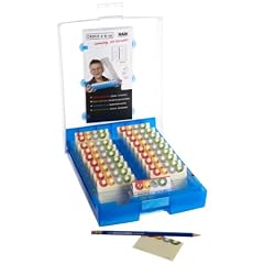 Han 9988-643 - Lernkartei Croco 2-6-19 blau / transluzent
