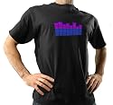 Thumbs Up Unisex Adults T Qualizer II 3D Version Graphic Equalizer Flashing T Shirt Black Medium