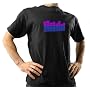 Thumbs Up Unisex Adults T Qualizer II 3D Version Graphic Equalizer Flashing T Shirt Black