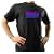 Thumbs Up Unisex Adults T Qualizer II 3D Version Graphic Equalizer Flashing T Shirt Black