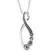 FOJO's Marcasite Figure Eight Pendant