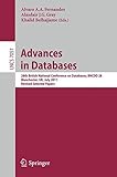 Advances in databases : 28th British National Conference on Databases, BNCOD 28, Manchester, UK, July 12-14 2011 : revised selected papers