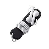 ELECOM iPod用ヘッドホン巻き取り収納アクセサリー(ブラック) AVD-HARABK