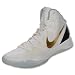 NIKE Zoom Hyperdunk 2011 Elite Men's Basketball Shoes, White/Black Metalic Gold