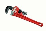 Maxpower 00102 10-Inch Cast Iron Straight Pipe Wrench