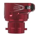 New Designz Spyder Pro Lock Low Rise Feed Neck - No Holes - Red
