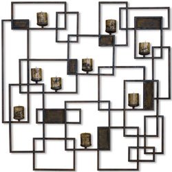 Uttermost Lighting Candle Light Wall Sculpture