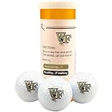 Wake Forest Demon Deacons Rx Three Pack Golf Balls